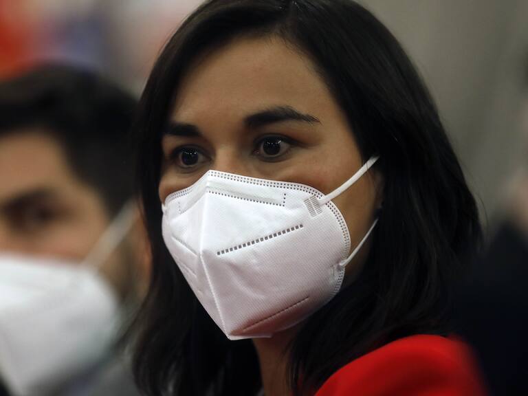 12 de Mayo de 2022/SANTIAGOLa Ministra del Interior, Izkia Sishes,se reune con parlamentarios del Frente Amplio, en el Palacio de La Moneda.
FOTO:CRISTOBAL ESCOBAR/AGENCIAUNO