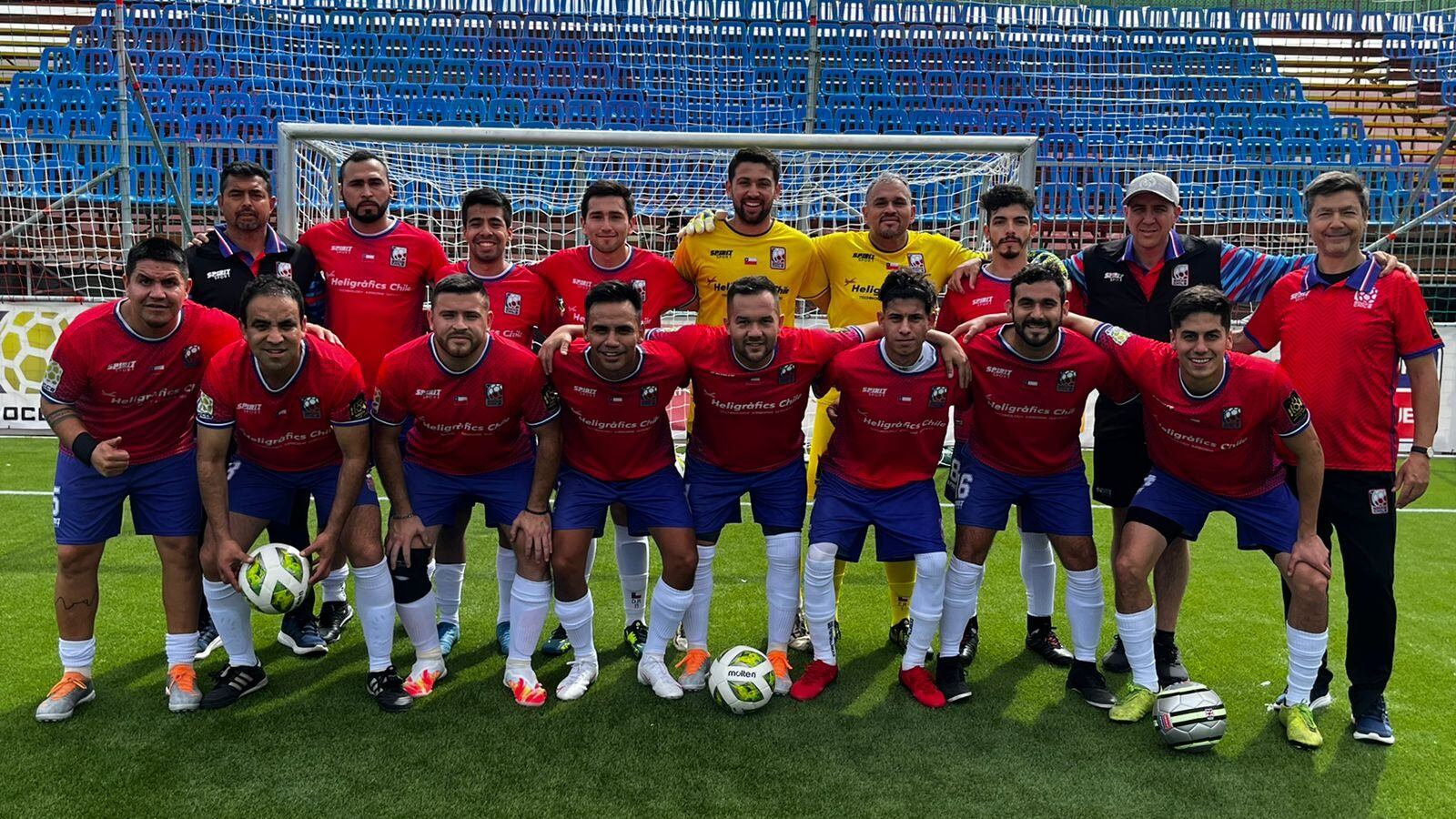 Selección chilena de fútbol 6 debuta con un triunfo en el Mundial