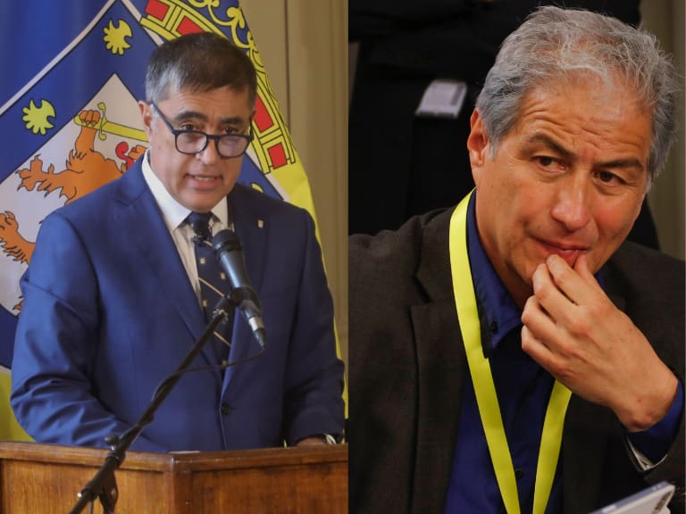 “El señor Aguilar miente abiertamente, es un demagogo”: Desbordes arremete contra presidente de Colegio de Profesores por bonos impagos en Santiago