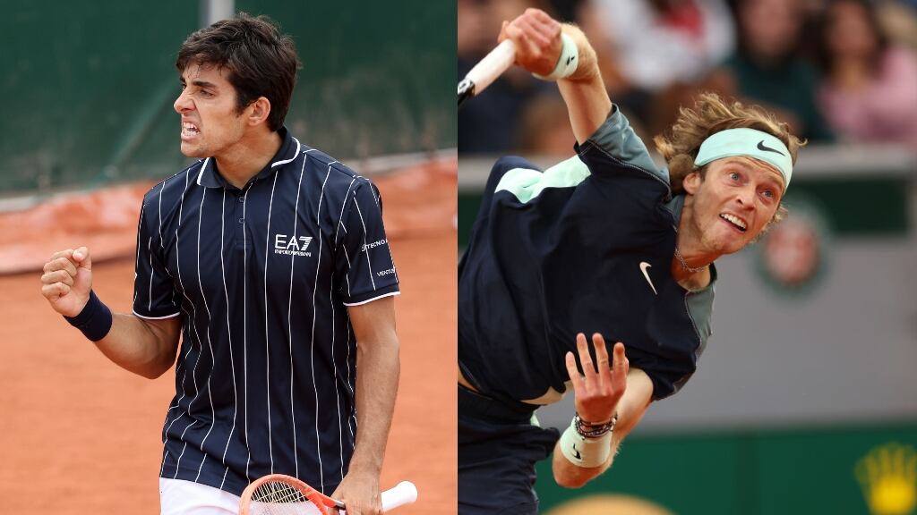 Cristian Garin tiene horario para jugar vs Andrey Rublev en la tercera ronda de Roland Garros