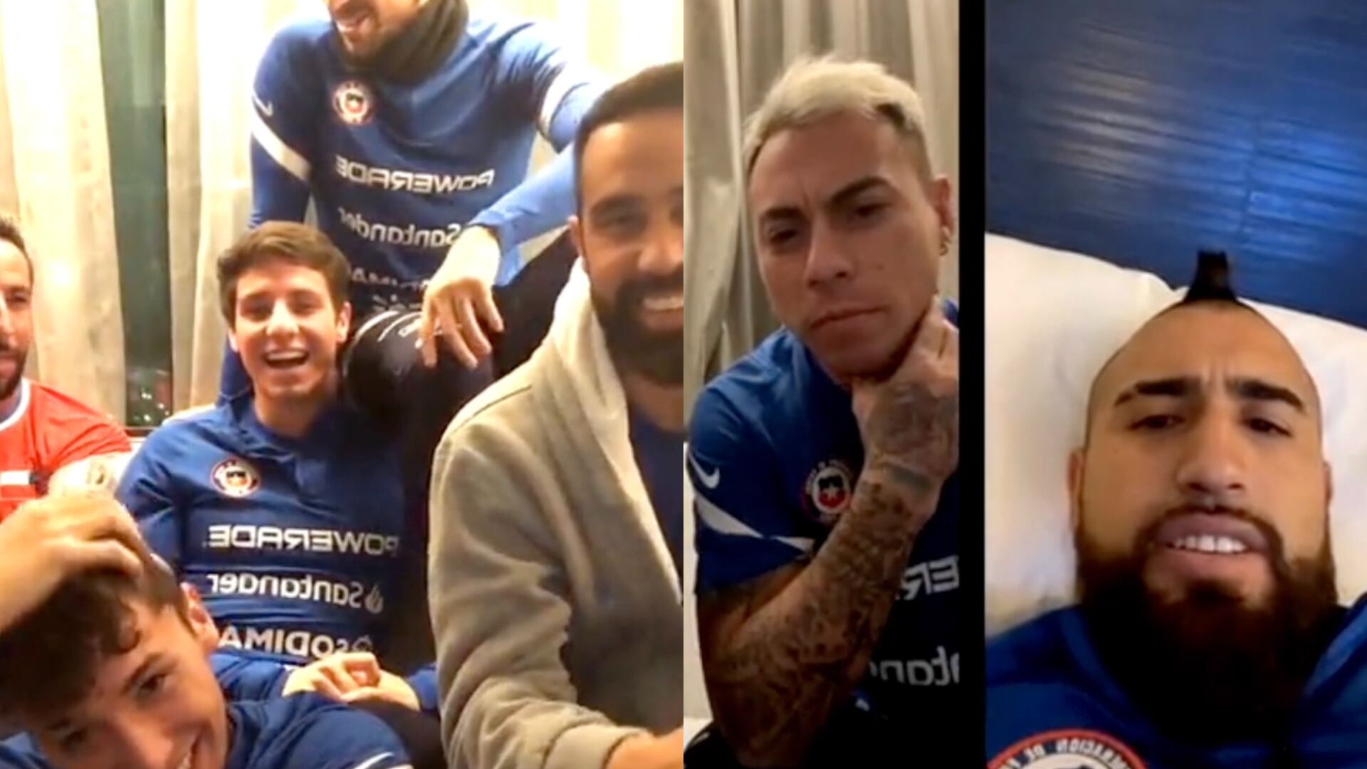 Eduardo Vargas y Mauricio Isla hicieron lives de Instagram por separado: uno fue "sin censura"