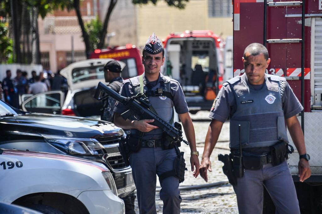 La policía llega por un crimen a una escuela de Sao Paulo / archivo