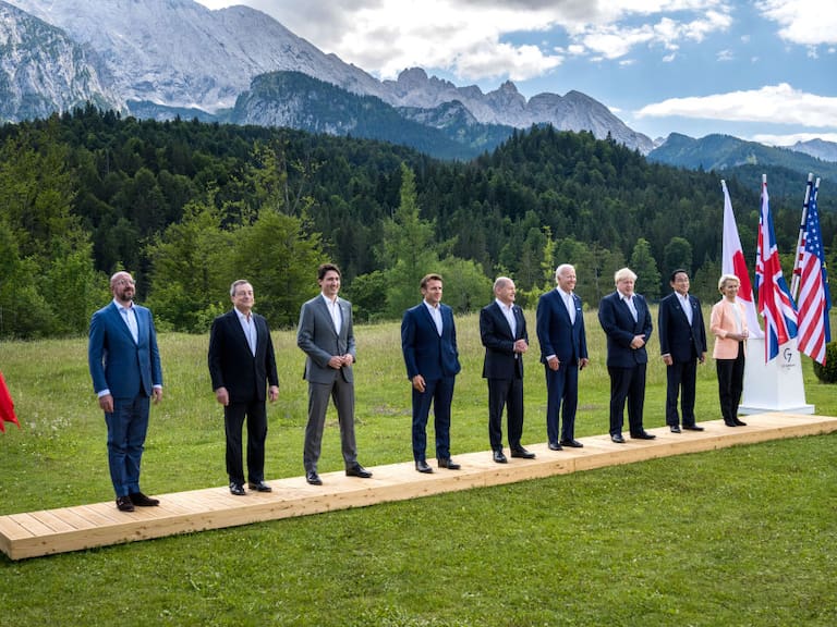 Los gobernantes de los países ricos reunidos en el Grupo de los Siete G7