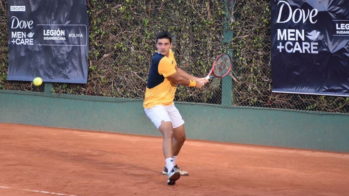 Tomás Barrios mostró carácter para avanzar a los cuartos de final del Challenger de Santa Cruz