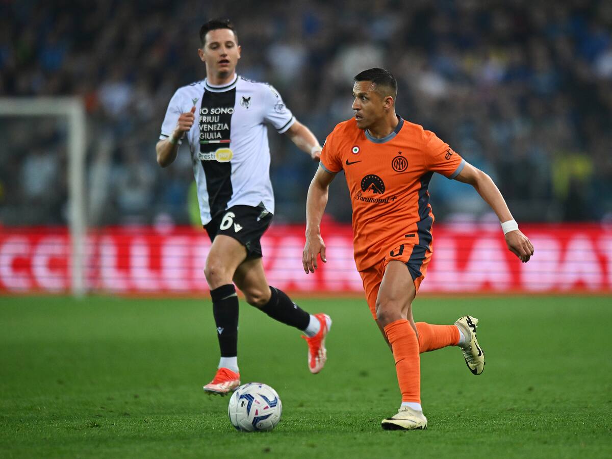 Con Alexis Sánchez en cancha: Inter logra agónico triunfo ante Udinese y da otro paso al título en la Serie A