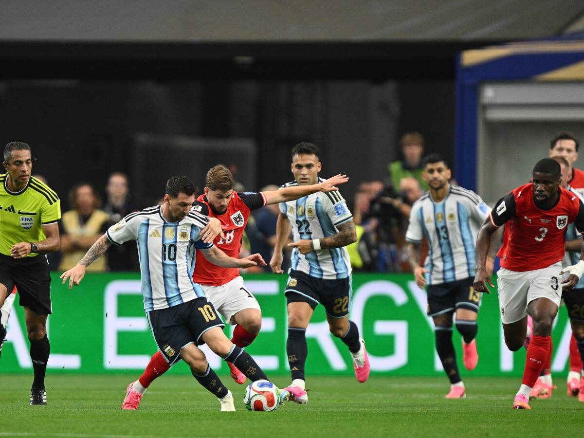 Argentina - Austria en vivo hoy: goles, resultado y partido en directo del Mundial 2026