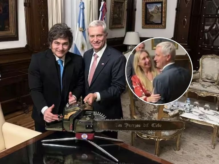 La broma de José Antonio Kast a Karina Milei en su distendida reunión en la Casa Rosada