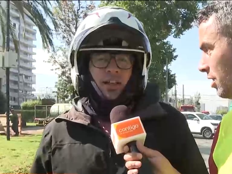 “La delincuencia está arrasando con todo”: el reclamo de un motociclista venezolano en plena fiscalización que descolocó al panel de un matinal