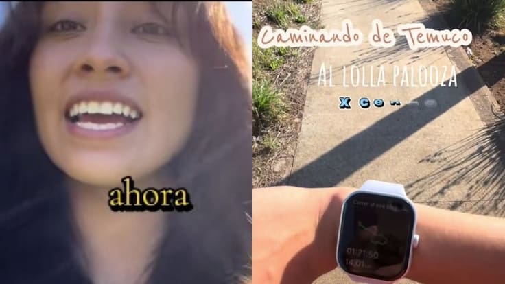 Más de 600 kilómetros: TikToker se propone viral reto de “caminar de Temuco a Lollapalooza Chile 2026”