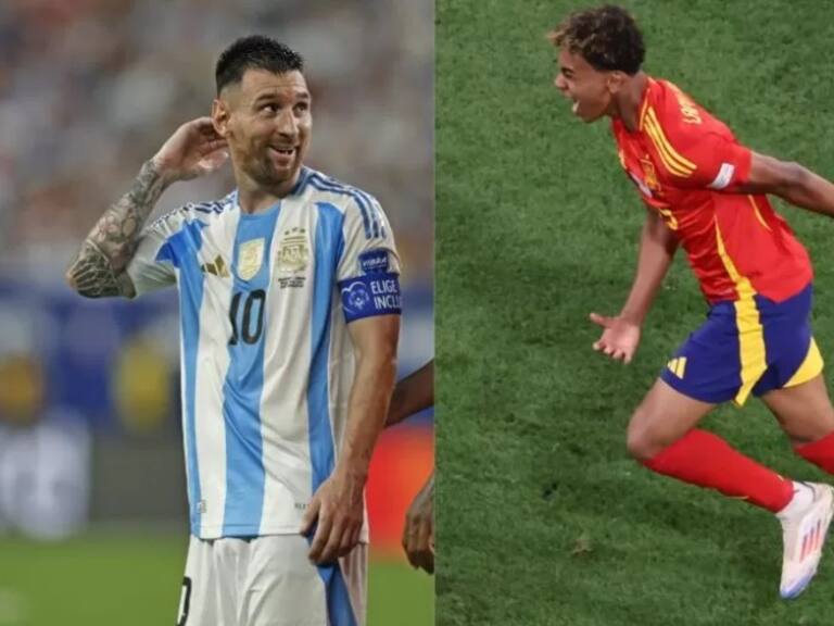 Revelan inéditas fotografías de Lionel Messi “bautizando” a Lamine Yamal cuando el goleador español era apenas un bebé