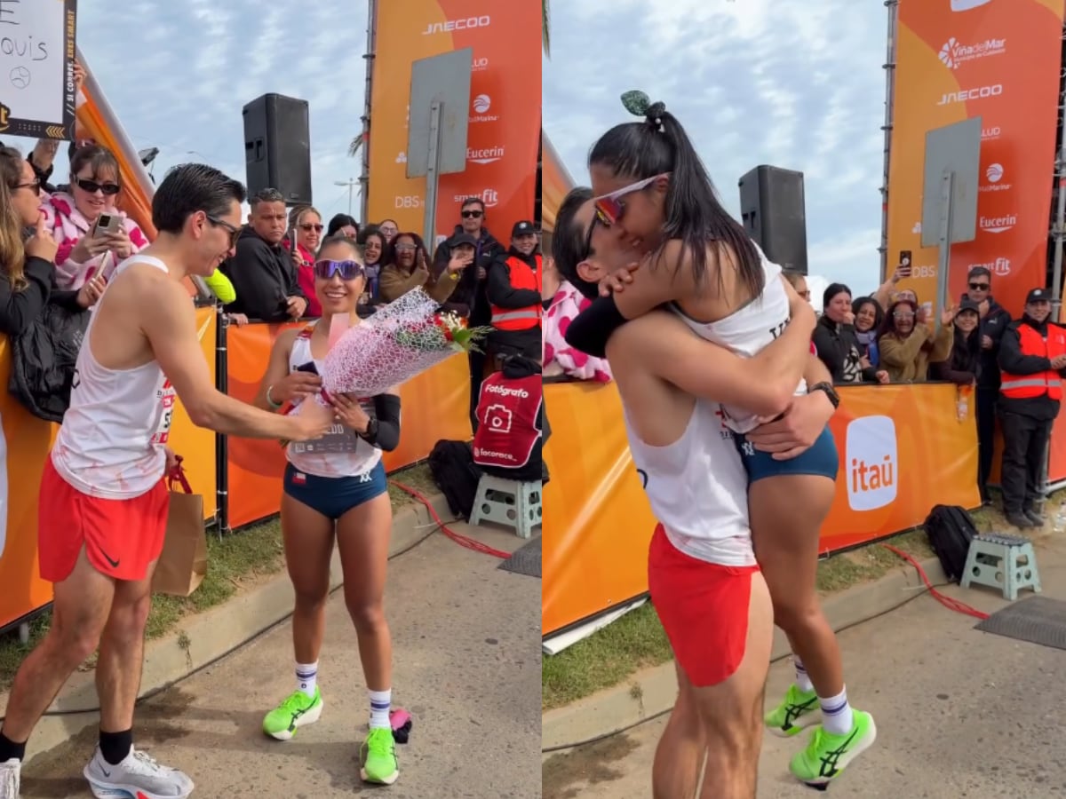 Romántico competidor de la Maratón de Viña tuvo impensado gesto con su gran amor: “Cosas que nunca me pasarán... bloqueados”