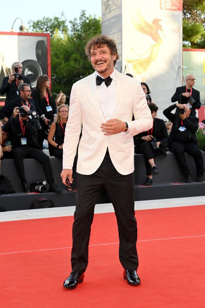 Pedro Pascal en el Festival de Venecia.