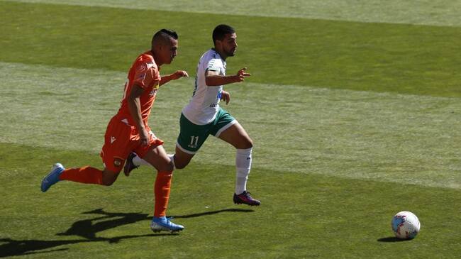 18 DE DICIEMBRE DE 2020/CALAMAPartido valido por el Campeonato Nacional de Primera B 2020, entre Cobreloa y Deportes Puerto Montt, disputado en el Estadio Zorros del Desierto.
FOTO: ALFONSO FERNANDEZ/AGENCIAUNO