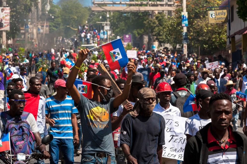 Protestas contra el presidente Jovenel Moise en Puerto Príncipe