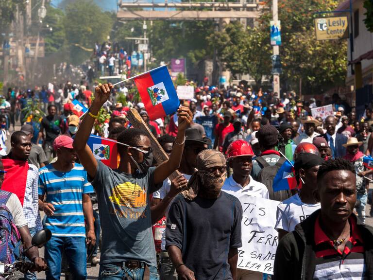 Protestas contra el presidente Jovenel Moise en Puerto Príncipe