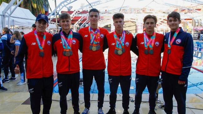 El Team Chile sumó 29 medallas tras la primera semana de los Juegos Sudamericanos de la Juventud, en Rosario