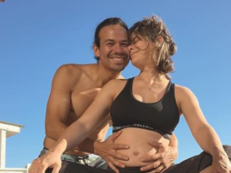 Francisco Puelles y Montserrat Ballarin le dieron la bienvenida a su primer hijo juntos