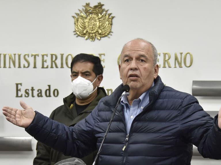El condenado exministro del interior de Bolivia Arturo Murillo en 2020