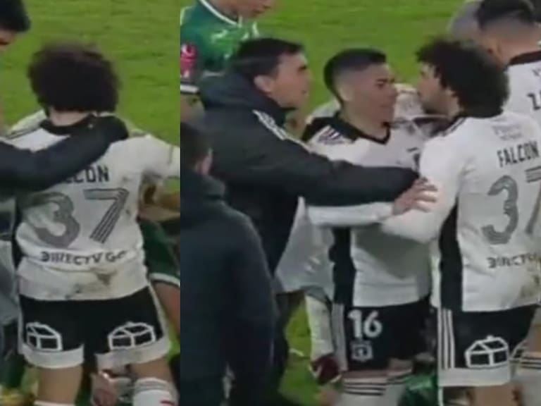 «Pensá, tonto»: Quinteros y Falcón protagonizaron tenso encontrón en el empate de Colo Colo ante Temuco