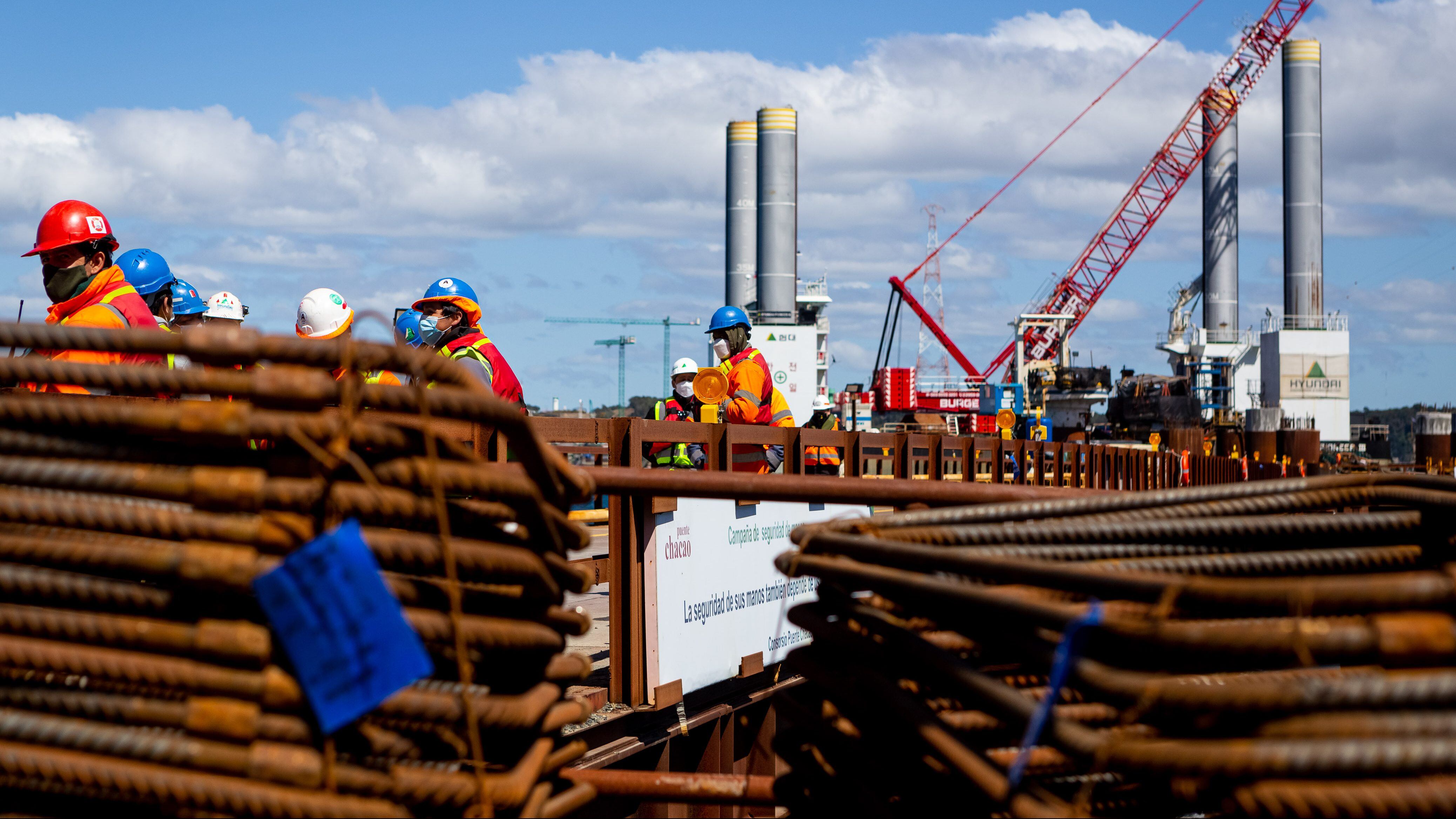 20 de Octubre de 2020 / PUERTO MONTTVisita a obras y avances en la construccion de Puente Chacao
FOTO: FELIPE CONSTANZO / AGENCIAUNO