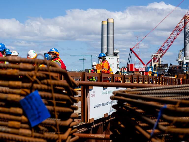 20 de Octubre de 2020 / PUERTO MONTTVisita a obras y avances en la construccion de Puente Chacao
FOTO: FELIPE CONSTANZO / AGENCIAUNO