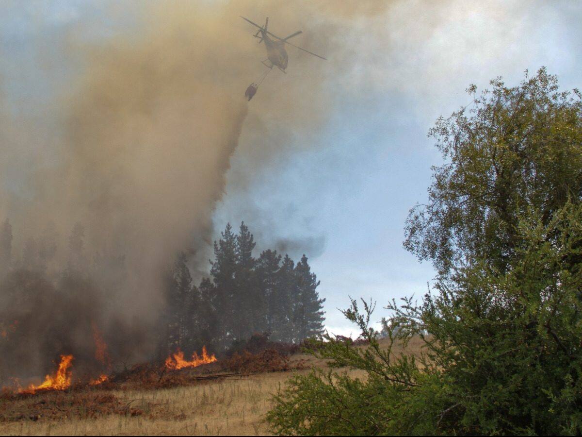 Senapred ordena evacuar sector Cementerio de Millapoa en el Biobío