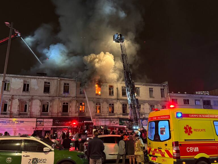 Foto: Bomberos de Valparaíso