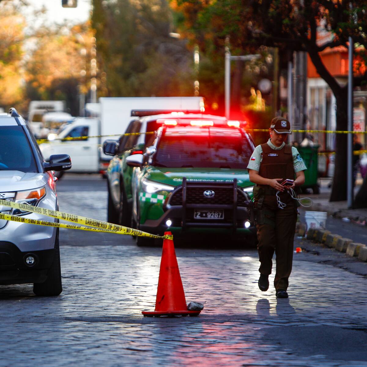 Carabinero es agredido en persecución que terminó en Cerrillos: detenido tenía orden por homicidio y portaba un arma