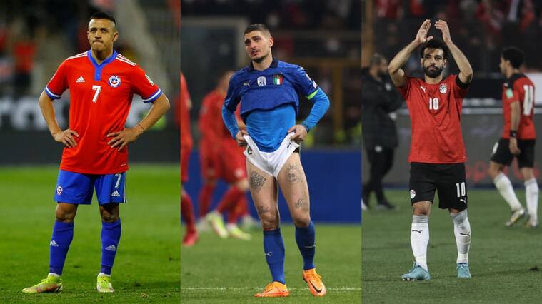 Las 10 figuras del fútbol mundial que quedaron fuera de Qatar 2022