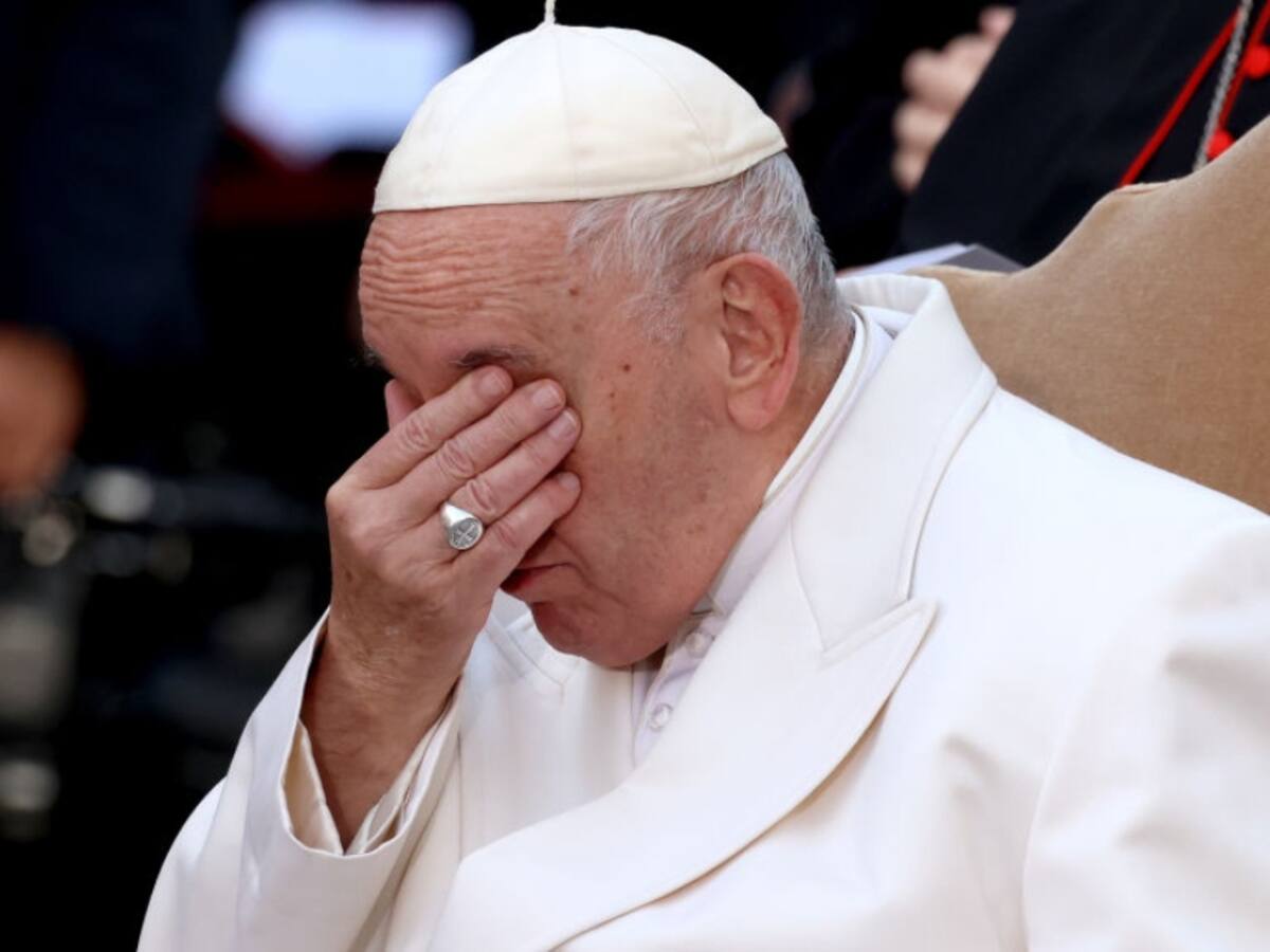 Papa Francisco llora tras recordar conflicto en Ucrania durante oración: «Habría querido traer hoy el agradecimiento del pueblo ucraniano»