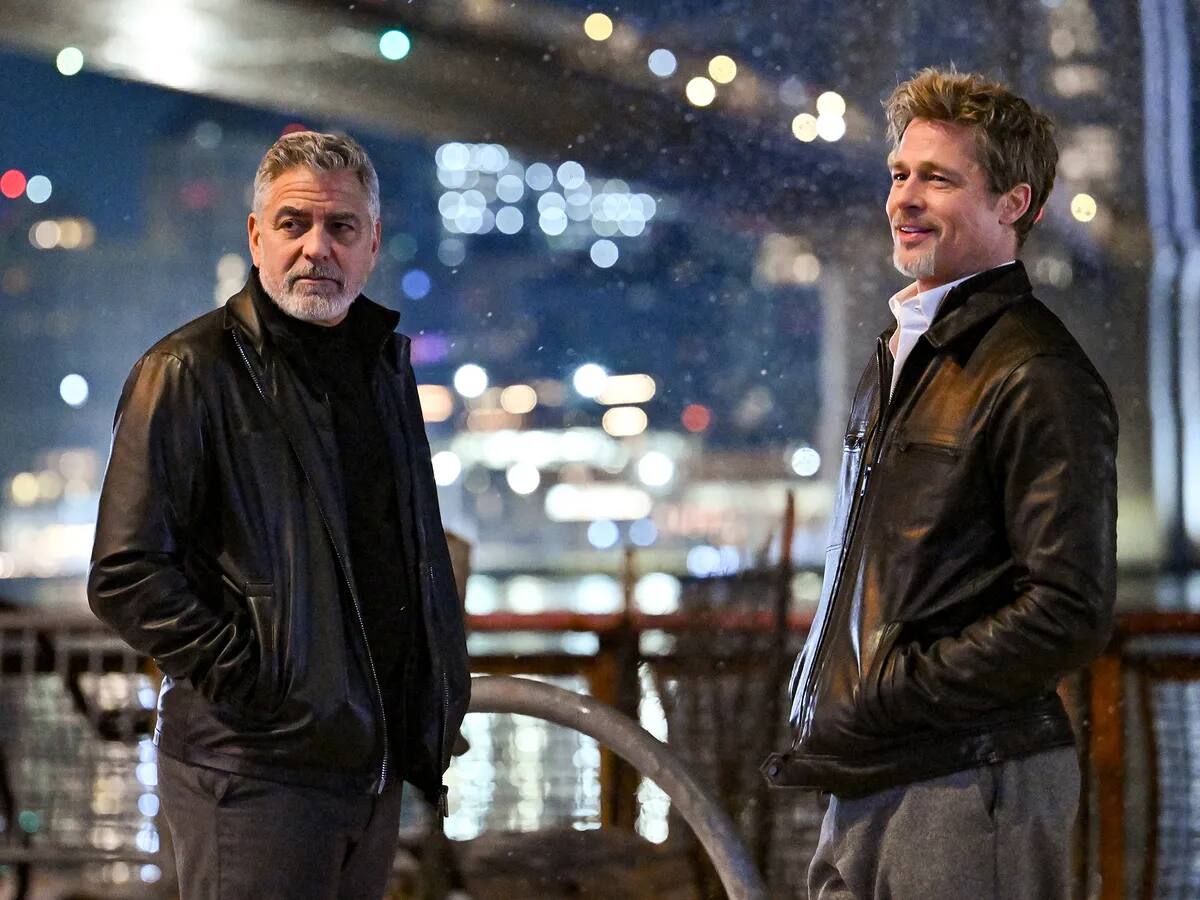 “Wolfs”: la nueva película que reúne a Brad Pitt y George Clooney