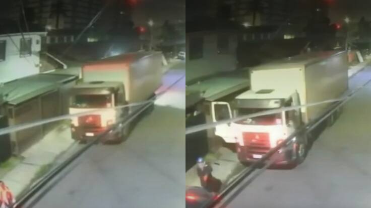 Chofer sufre robo de su camión en Pudahuel