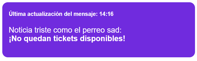 Entradas de concierto de Bad Bunny se vendieron en dos horas
