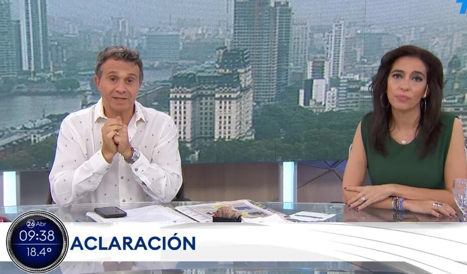 Desde TN aclararon lo que pasó y pidieron disculpas | Captura