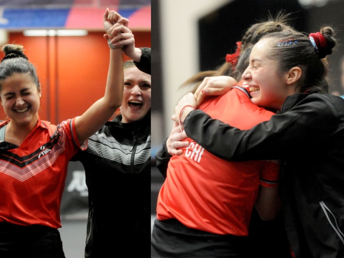 Chile se consagra campeón femenino por equipos en el Sudamericano de tenis de mesa