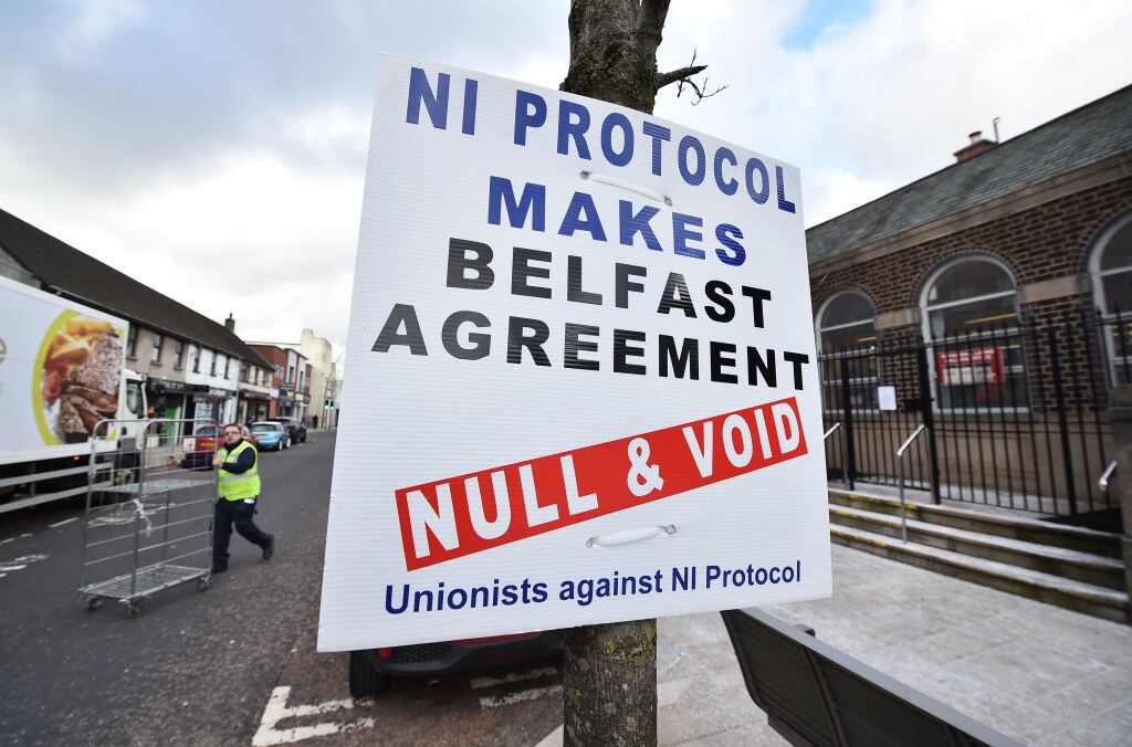 El sindicato portuario en Larne critica las consecuencias del Brexit