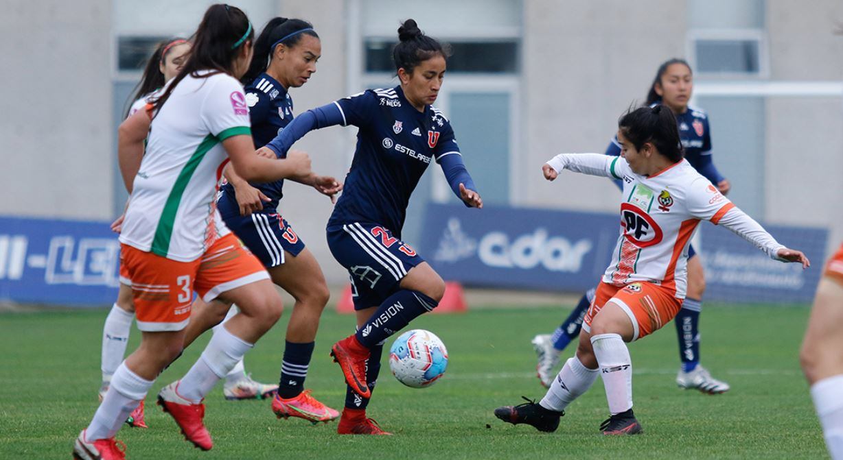 Universidad de Chile Femenino cerró invicta la fase regular del Torneo Nacional