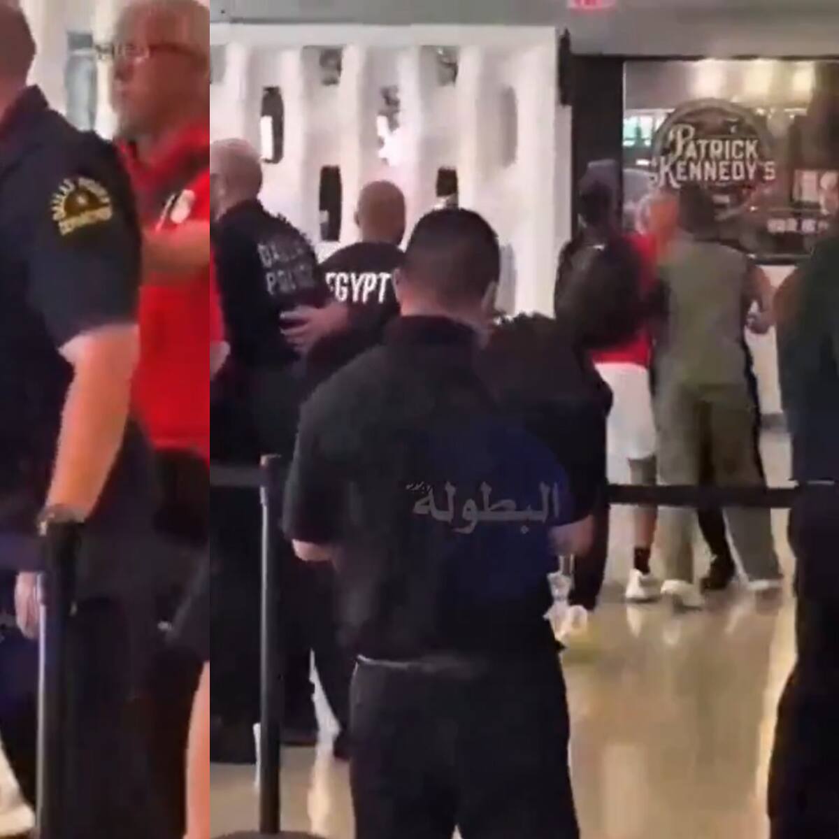 “¡No me empujes!”: delegación de Egipto protagoniza fuerte altercado con policía a horas de disputar los 16avos del Mundial