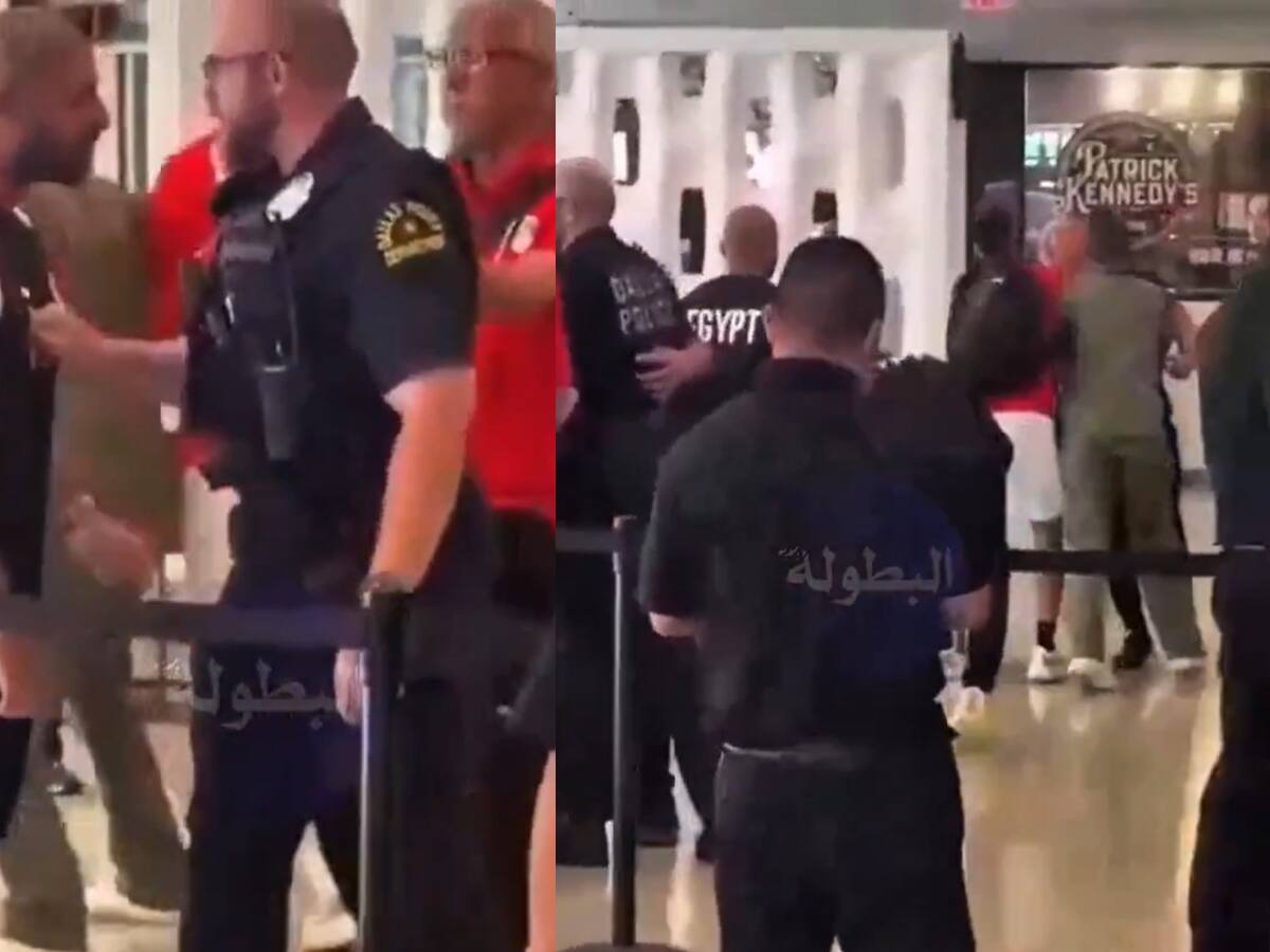 “¡No me empujes!”: delegación de Egipto protagoniza fuerte altercado con policía a horas de disputar los 16avos del Mundial