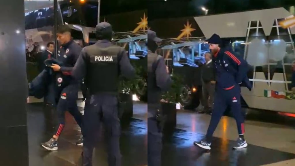 Entre turbulencias y fuegos artificiales: La Roja ya está en Montevideo para enfrentar a Uruguay