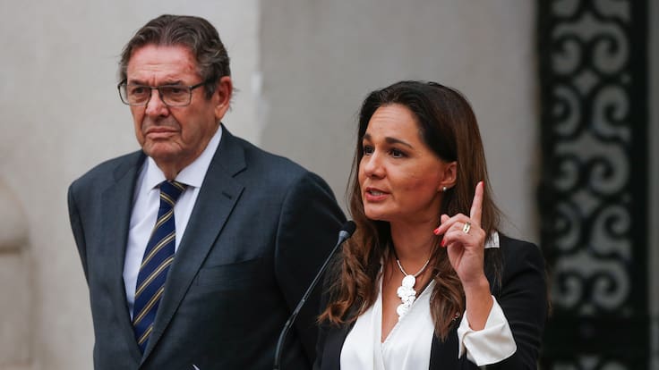 Embajador Gazmuri llega a La Moneda - Gabriel Gajardo - ADN Servicios Informativos - 13 de abril de 2024