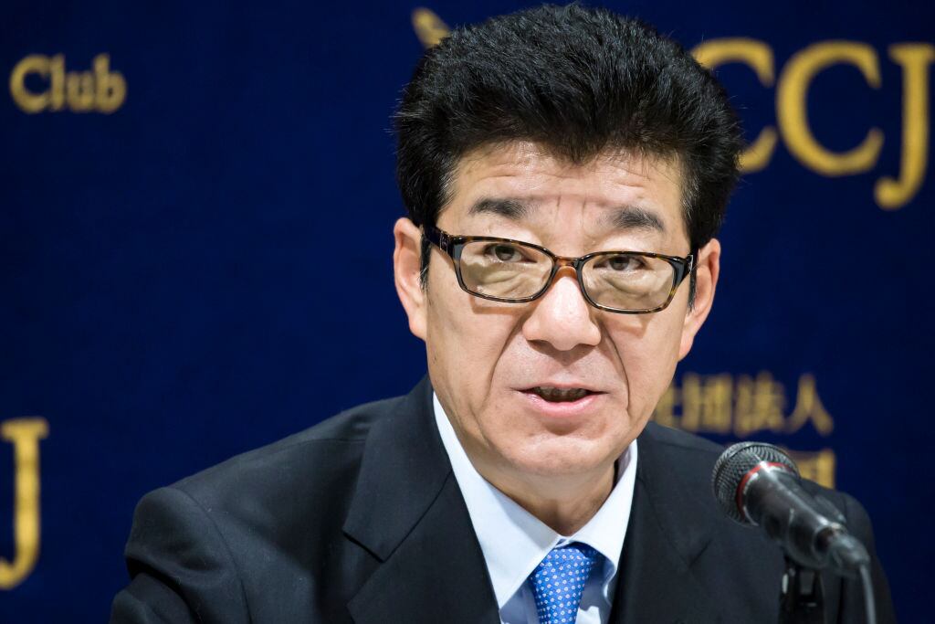El gobernador de Osaka, Ichiro Matsui