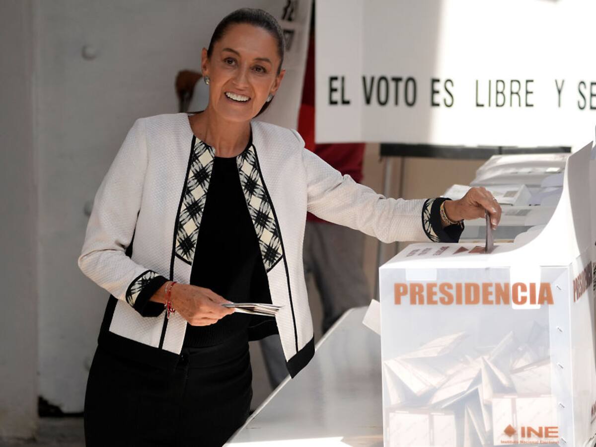 Presidenciales en México: candidata oficialista aventaja en resultados preliminares