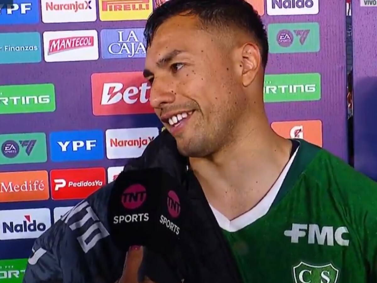 La doble dedicatoria de Iván Morales tras su gol ante River Plate: “Quizás debe estar viéndome, aunque ya es tarde”