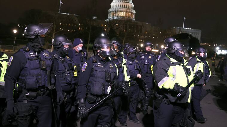 Policía en el Capitolio