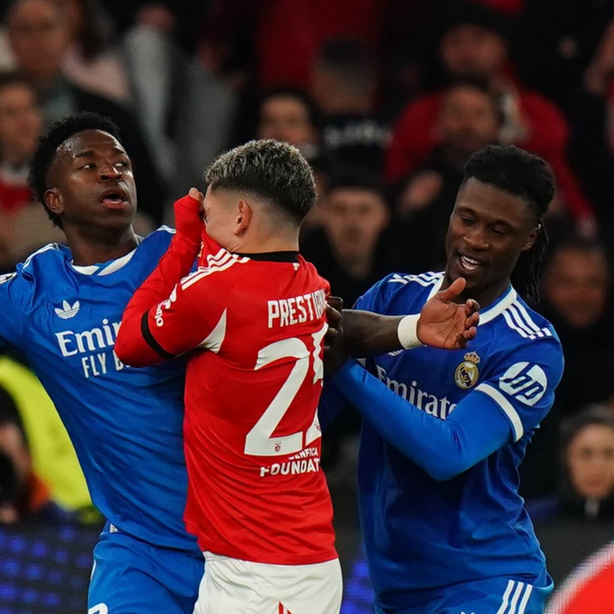 UEFA confirma durísimo castigo para Prestianni por insultos racistas contra Vinicius: decisión final