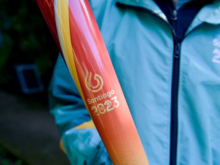 Santiago 2023: traslado de la antorcha