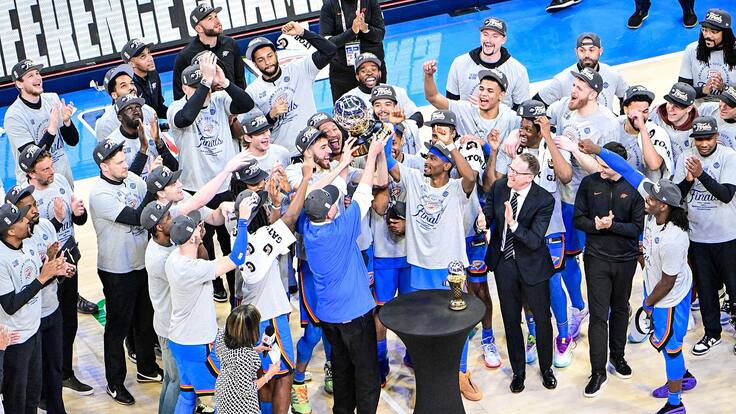 NBA: Los Thunder aplastan a los Timberwolves y se consagran campeones de la Conferencia Oeste