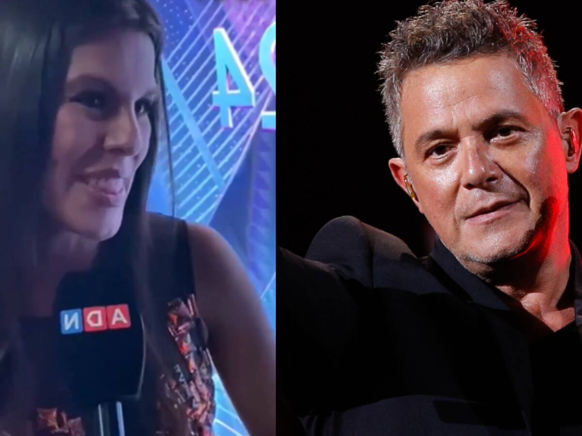 “Me tocó la guatita”: Natalia López revela especial anécdota con Alejandro Sanz y su embarazo