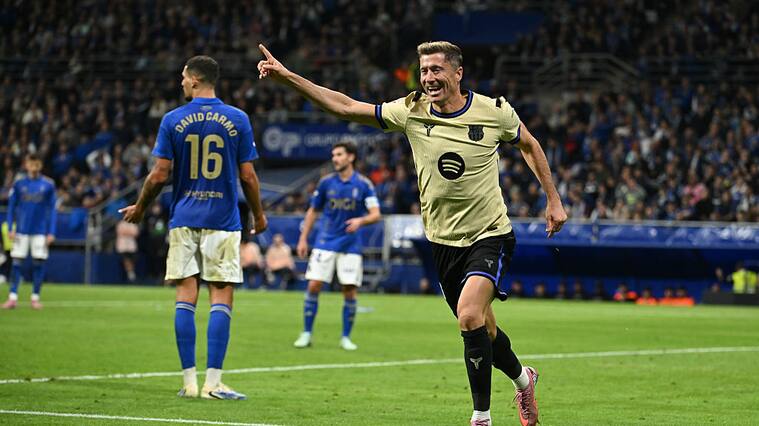 FC Barcelona derrotó al Real Oviedo por La Liga